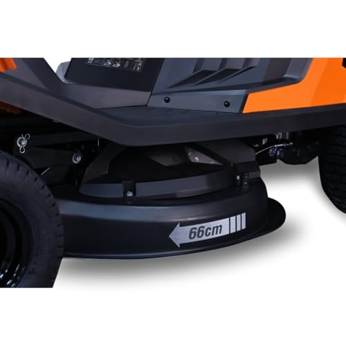 FUXTEC FX-RMR66 Aufsitzmäher – 66 cm Schnitt, 6 PS, eStart