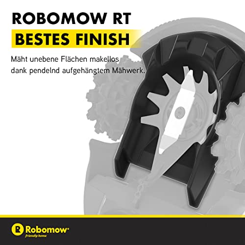 Robomow RT300 Mähroboter für Rasen bis 300 m² – 18cm Schnittbreite