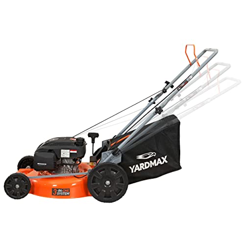 YARDMAX YG1650 3-in-1 Schubmäher – 53,3 cm Schnitt, 170cc Benzin