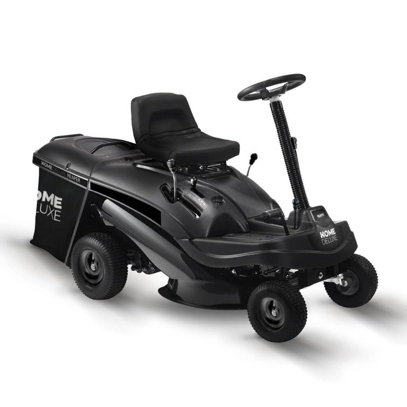 Home Deluxe Reaper Benzin-Aufsitzrasenmäher – 61 cm Schnitt, 6,5 PS, 150L Fangkorb