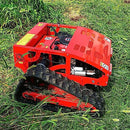 Benzin-Mähroboter Set – Crawler, Fernbedienung, bis 30° Steigung, für Haus & Obstgarten