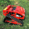 Benzin-Mähroboter Set – Crawler, Fernbedienung, bis 30° Steigung, für Haus & Obstgarten