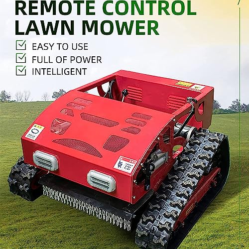 Benzin-Mähroboter Set – Crawler, Fernbedienung, bis 30° Steigung, für Haus & Obstgarten