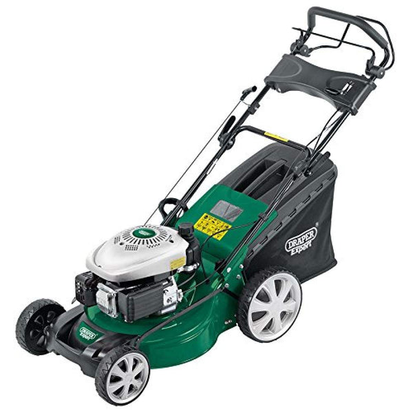 Draper 37994 3-in-1 Benzin-Rasenmäher – 560 mm Schnitt, selbstfahrend
