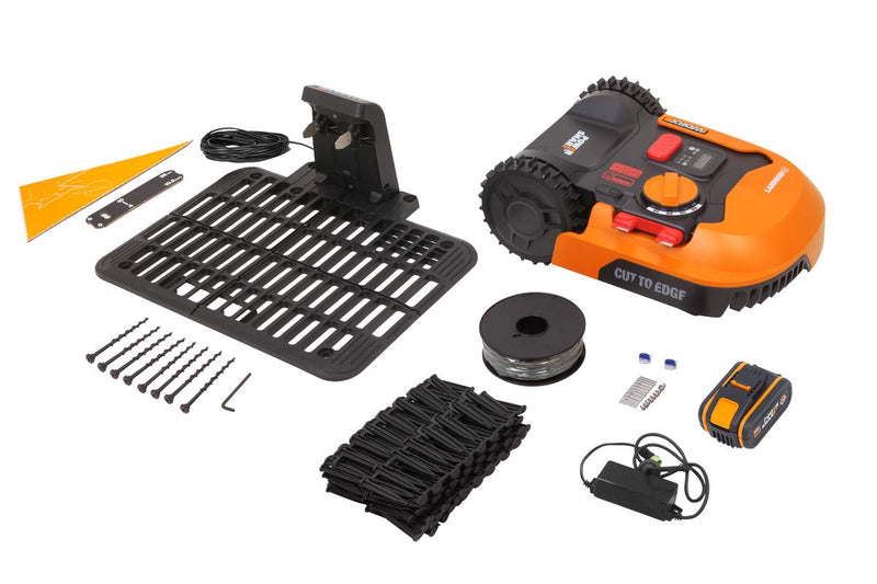 WORX Landroid L WR155E Mähroboter – bis 2000 m², selbstfahrend, Akkurasenmäher