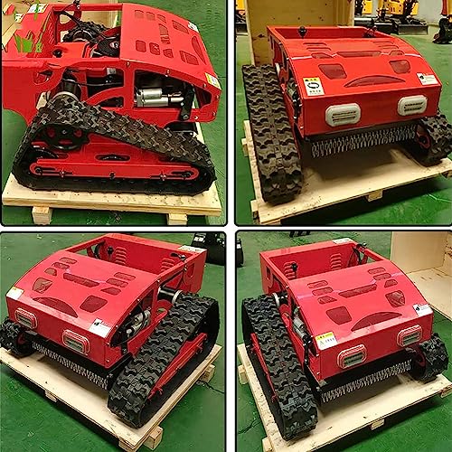 Benzin-Mähroboter Set – Crawler, Fernbedienung, bis 30° Steigung, für Haus & Obstgarten