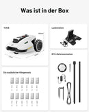 MAMMOTION YUKA 2000 Mähroboter – bis 2400 m², ohne Begrenzungskabel