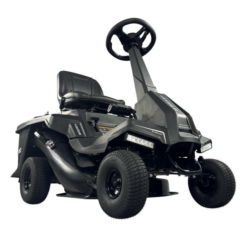 BRAST® Benzin-Rasentraktor – 61 cm Schnitt, 7 PS, Elektrostart