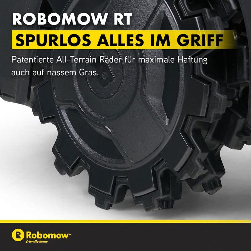 Robomow RT300 Mähroboter für Rasen bis 300 m² – 18cm Schnittbreite