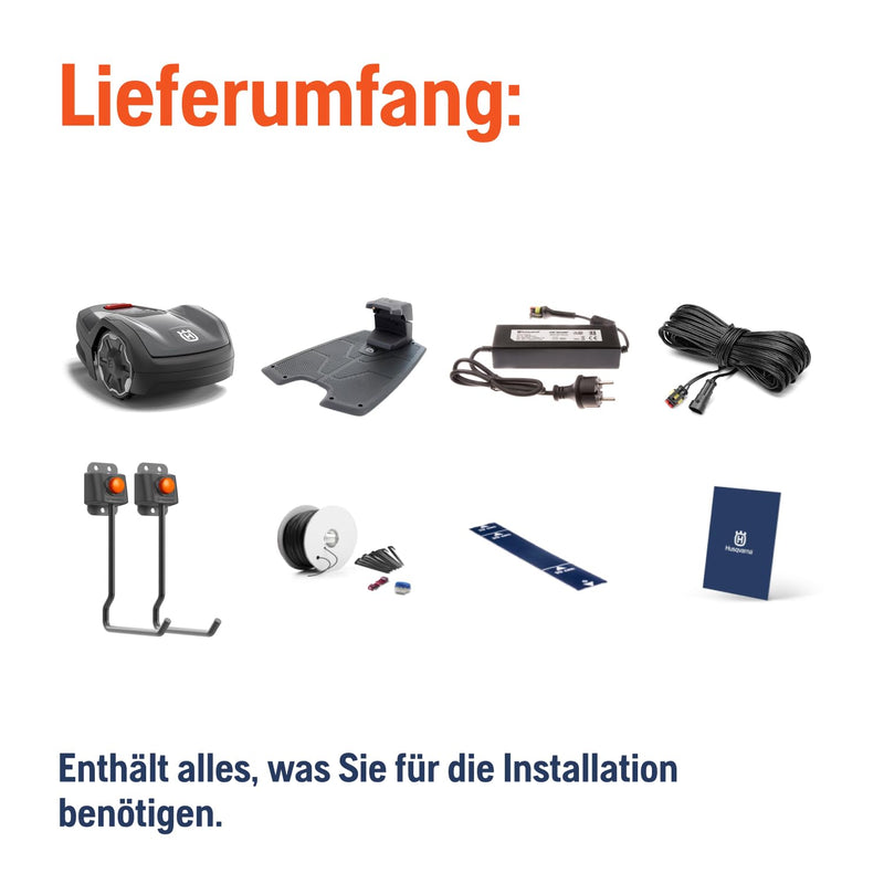 Husqvarna Automower Aspire R4 – Mähroboter für 400 m², App-Steuerung