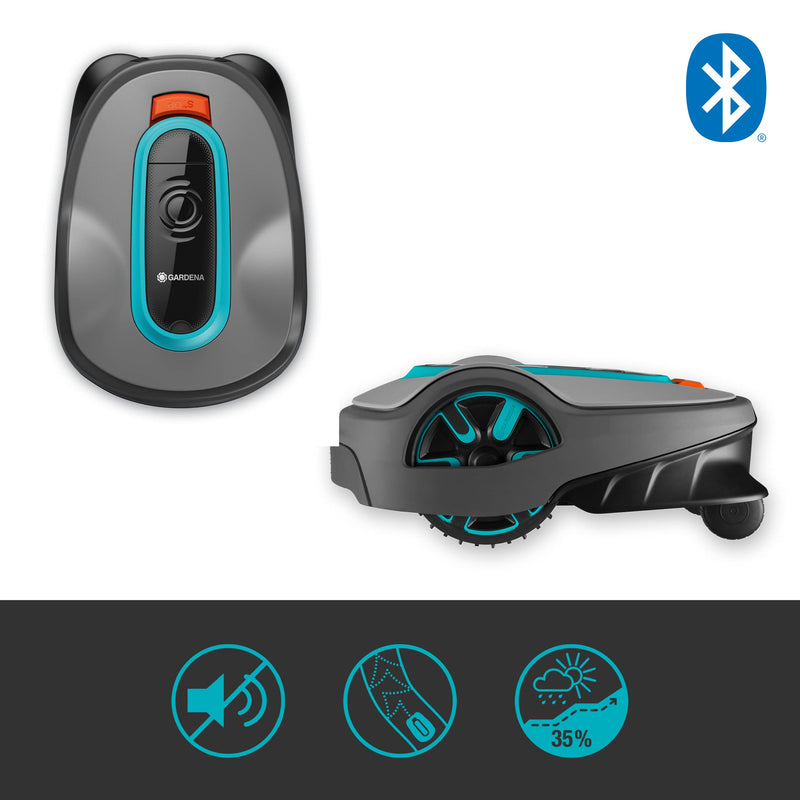 Gardena SILENO life Mähroboter – bis 1000 m², Bluetooth-App, sehr leise, Easy-Passage