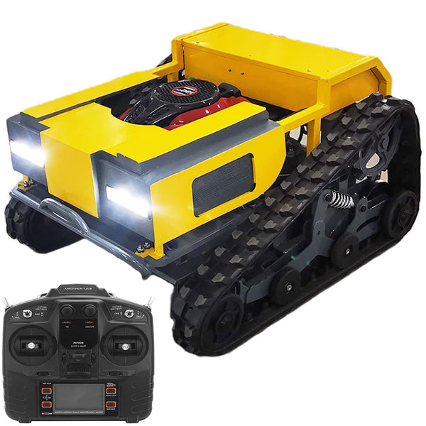 Benzin-Roboter-Rasenmäher – 9,5 PS, Fernbedienung, Raupenantrieb, bis 30° Steigung
