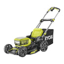 RYOBI 18V Akku-Rasenmäher – 46 cm Schnitt, Brushless, 2×5,0 Ah