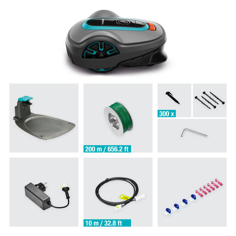 Gardena SILENO life Mähroboter – bis 1000 m², Bluetooth-App, sehr leise, Easy-Passage