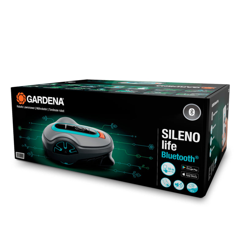 Gardena SILENO life Mähroboter – bis 1000 m², Bluetooth-App, sehr leise, Easy-Passage