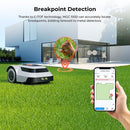 Mähroboter – bis 1000 m², Regensensor, automatische Ladestation, 45% Steigung