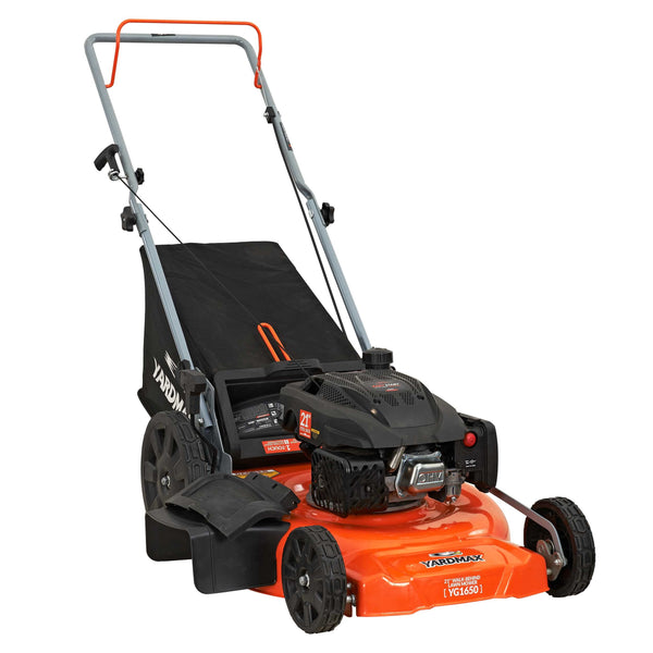 YARDMAX YG1650 3-in-1 Schubmäher – 53,3 cm Schnitt, 170cc Benzin