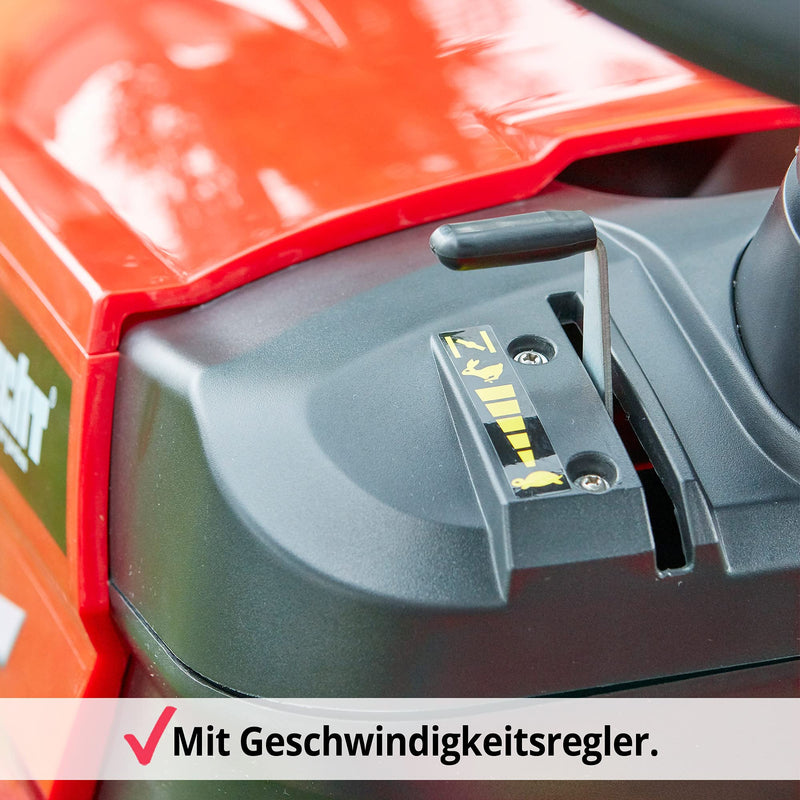 HECHT 12 PS Rasentraktor – 98 cm Schnitt, Benzin Aufsitzmäher