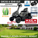 BRAST® Benzin-Rasentraktor – 61 cm Schnitt, 7 PS, Elektrostart