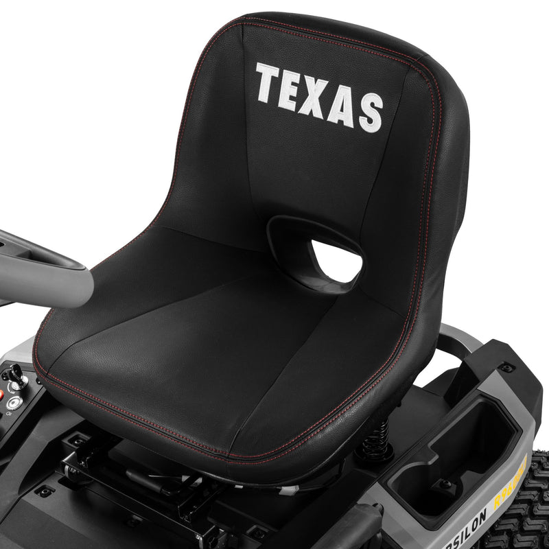 TEXAS Epsilon R9600Li Akku-Aufsitzrasenmäher – 96 cm Schnitt, 72V, Mulch & Seitenauswurf