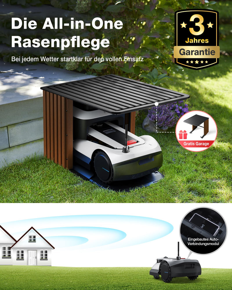 ECOVACS GOAT G1-2000 Mähroboter ohne Begrenzungskabel – bis 2000 m²