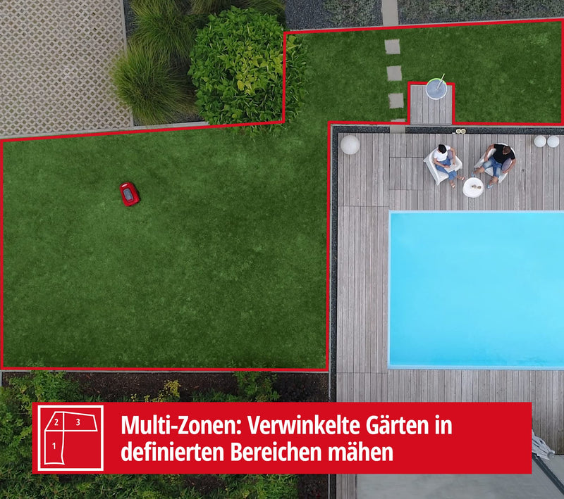 Einhell FREELEXO 750 Mähroboter – App & Bluetooth, bis 750 m²