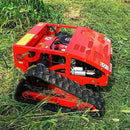 Mähroboter Benzin – 7,5 PS Viertakt, Raupenantrieb, Fernbedienung, bis 45° Steigung, für Bauernhof, Hausgarten & Obstgarten