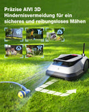 ECOVACS GOAT G1-2000 Mähroboter ohne Begrenzungskabel – bis 2000 m²
