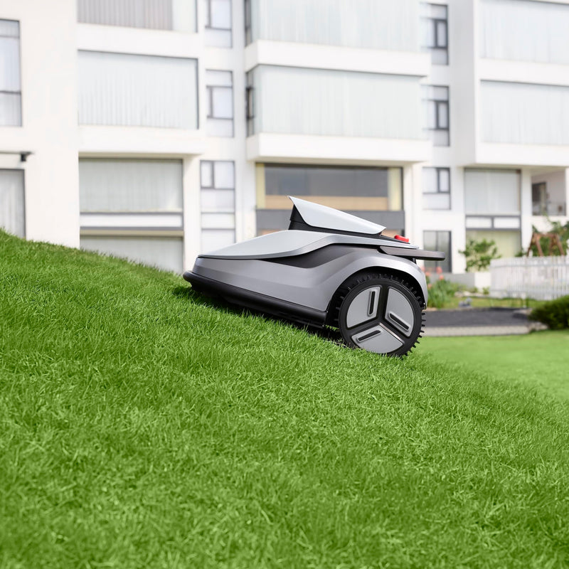 Terramow V1000 Mähroboter – bis 1200 m², ohne Begrenzungskabel, KI-Hinderniserkennung