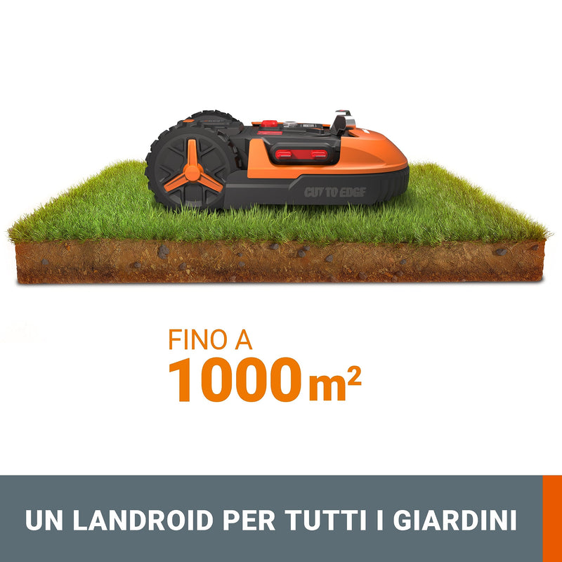WORX Landroid WR143E Mähroboter – bis 1000 m² Garten