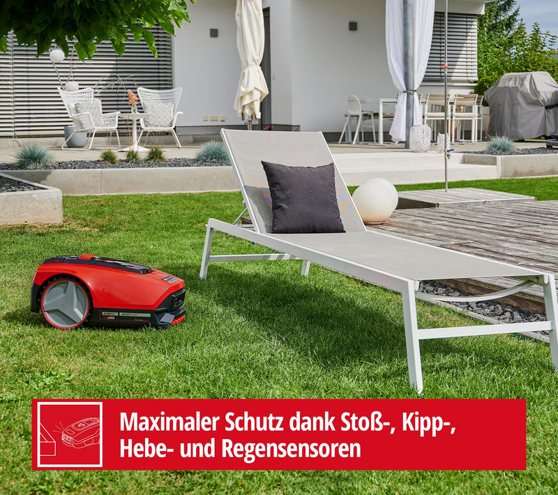Einhell FREELEXO 750 Mähroboter – App & Bluetooth, bis 750 m²