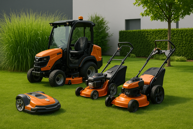 selling Hybrid Rasenmäher and Hochgrasschneider  and selbstfahrend and Husqvarna Automower Aspire whithout any letters